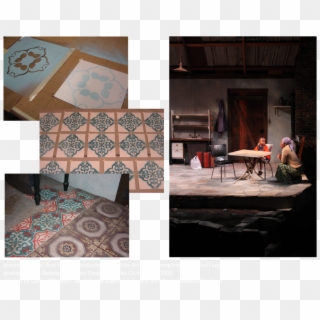 Scenic Painting Coming Home Berkeley Repertory Theater Clipart