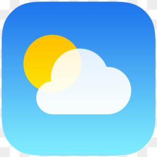 Apple Weather Icon - Ios Weather Icon Png Clipart