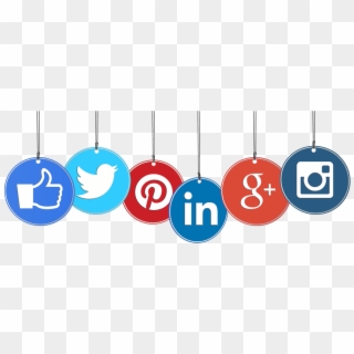 Social Media Clipart Globe - Social Media Transparent Icon - Png Download