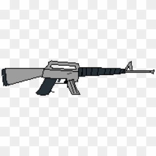M16 Sketch - Csgo M4a1s Side View Clipart