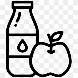 Png File Svg - Fruit Milk Icon Clipart