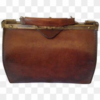 French Vintage Gladstone/doctors Bag C1920 - Doctor Bag Cliparts Png Transparent Png