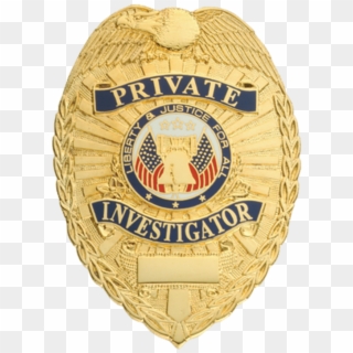 Detective Badge Png - Private Investigator Badge Clipart