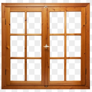 Window Transparent Image - Wood And Glass Windows Clipart