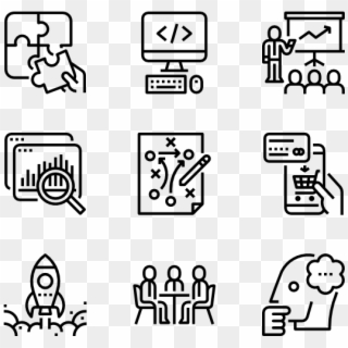 Startup And New Business - Work Icon Clipart