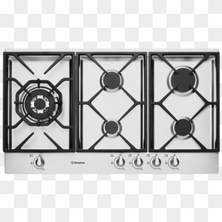 90cm Stainless Steel Gas Cooktop - 900 Cooktop Gas Aust Clipart