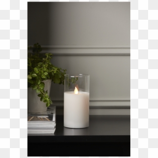 Led Pillar Candle M-twinkle - Candle Clipart