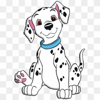 Dalmatian Clipart Animated - Puppy Coloring Pages - Png Download