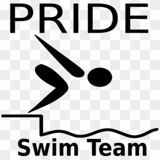 Swim Team Clipart - Human Swimming - Png Download