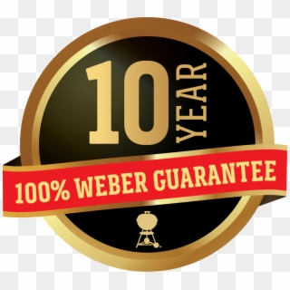 10 Year, 100% Weber Guarantee - Weber-stephen Products Clipart