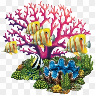 Little Tile Inc - Coral Reef Clipart - Png Download