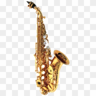 Iw 551 Cs Professional Curved Soprano Saxophone,gold - Baritone Saxophone Clipart