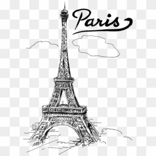 Drawing Paris Eiffel Tower Art Clipart
