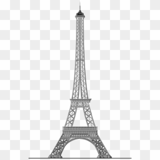 Eiffel Clipart Francais - Eiffel Tower Drawing Big - Png Download