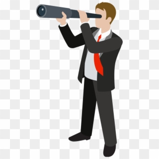 Clip Art Library Download - Man With Telescope Png Transparent Png