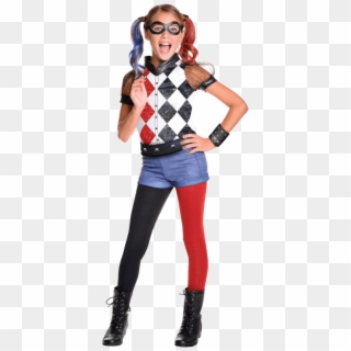 Child Deluxe Harley Quinn Costume - World Book Day Costumes Harley Quinn Clipart