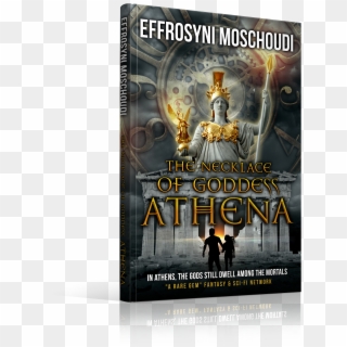 Goddess Athena 3d Book - The Necklace Of Goddess Athena Clipart