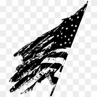 Input Tattered Us Flag Clipart