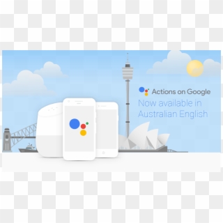 Actions On Google Is Now Available In Australia - Smartphone Clipart