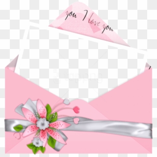 Free Png Download Pink Letter I Love You Png Images - Güzel Zarflar Clipart