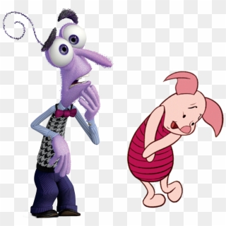 Fear Is The Piglet Of The Inside Out Group, Endlessly - Inside Out Characters Fear Costume Clipart