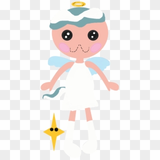The Angel Cat Is Lalaloopsy Land's Very Best In Heaven - Cartoon Clipart