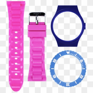 Picture Of Pink, Light Blue And Navy Prepack - Watch Bezel Png Clipart