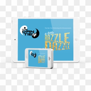 A Little Razzle Dazzle - Tablet Computer Clipart
