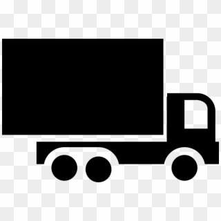 Truck Of Big Size Side View Comments - Truck Side View Icon Clipart
