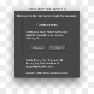 Indesign Delete Empty Text Frames Clipart