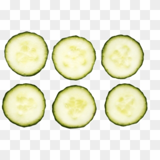 Image Of Some Cucumber Slices - Cucumber Clipart