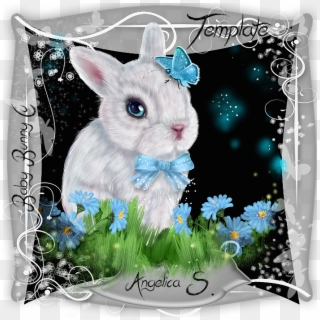 Baby Bunny Template - Portable Network Graphics Clipart