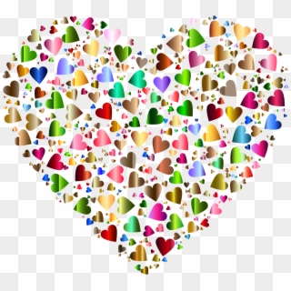 This Free Icons Png Design Of Chaotic Colorful Heart Clipart