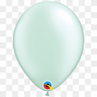 11" Pastel Mint Green Latex Balloon - Qualatex Clipart