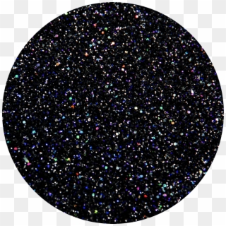 Black Artglitter - Hole - Black Iridescent Glitter Clipart