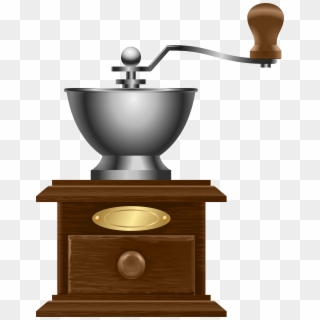 Vintage Coffee Mill Transparent Png Clip Art
