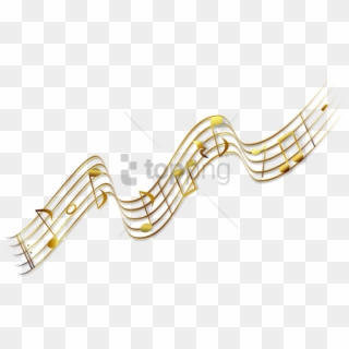 Free Png Gold Music Notes Png Png Image With Transparent - Music Notes Silhouette Png Clipart