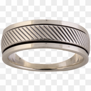 Silver Gents Ring - Titanium Ring Clipart