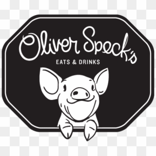 Art Hanging Out At Oliver Specks - Pig Meat Restaurant Logo Clipart