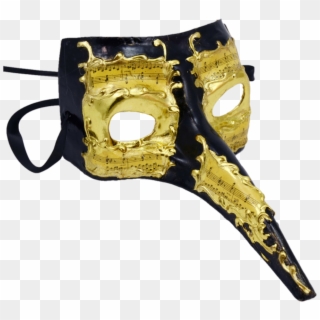 #mask #carnival #vintage #creepy #plague #opera #masquerade - Venetian Long Nose Mask Clipart