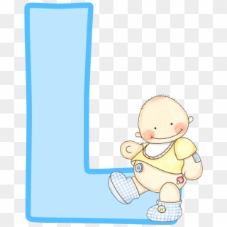Alfabeto Con Lindo Beb - Baby Shower Niño Clipart