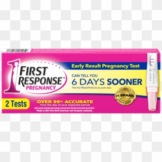 First Response Early Result Pregnancy Test, 2 Pack - Lilac Clipart
