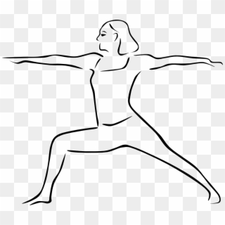 Gerald G Yoga Poses Stylized 4 999px 51 - Drawing Of Yoga Poses Clipart