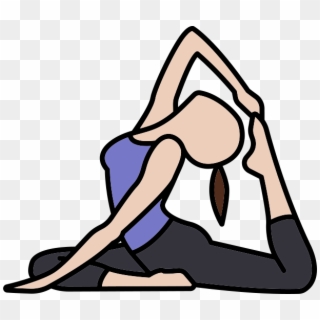 Intermediate Poses Asanas With Its Benefits Sanskrit - Pilates Icon Clipart