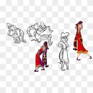 Ziva Character Poses - Cartoon Clipart