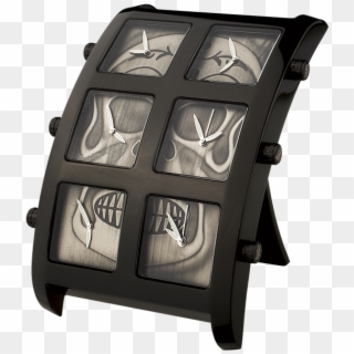 Icelink Skull Desk Alarm Clock - Chair Clipart