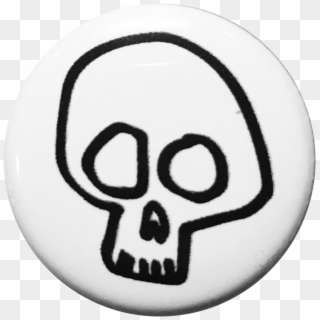Skull Button By Shittty Stufff Clipart