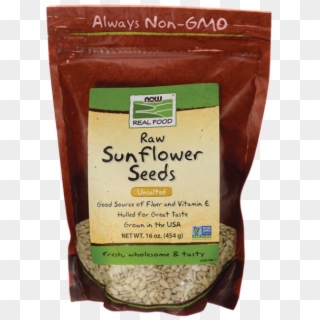 Now Foods Raw Sunflower Seeds - Organic Cacao Powder Clipart