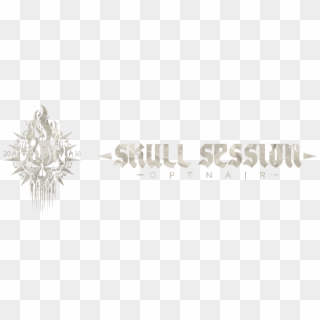 Skull Session - Calligraphy Clipart