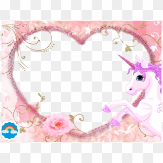 Every Little Girl Dreams Of Being A Princess And Riding - Pink Heart Shaped Frame Clipart